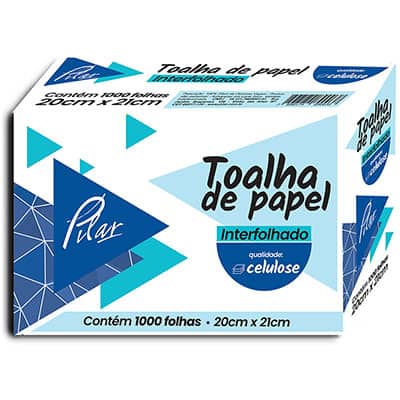 Pilliar Folha Simples Branca Interfolhada