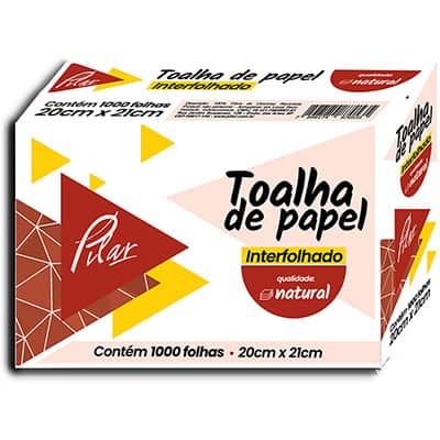 Inovatta Natural Reciclado Kraft Interfolhado