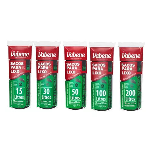Saco de Lixo Vabene 15L