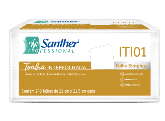 Inovatta Folha Simples Branca Interfolhada ITI01