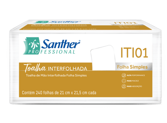 Inovatta Folha Simples Branca Interfolhada ITI01