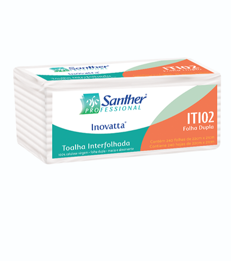 Inovatta Folha Dupla Branca Interfolhada ITI02