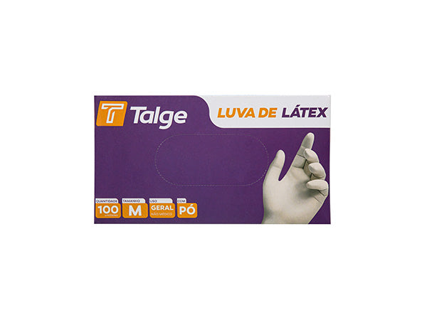 Luva Látex com Pó