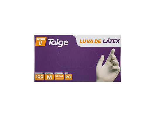Luva Látex com Pó